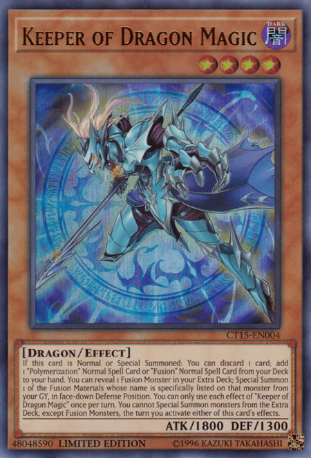 Keeper of Dragon Magic [CT15-EN004] Ultra Rare - Josh's Cards