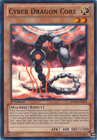 Cyber Dragon Core [SDCR-EN001] Super Rare - Josh's Cards