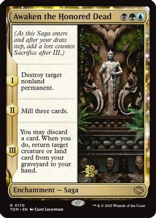 Awaken the Honored Dead (PRE-170) - Prerelease Cards Foil