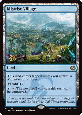 Mistrise Village (PRE-261) - Prerelease Cards
