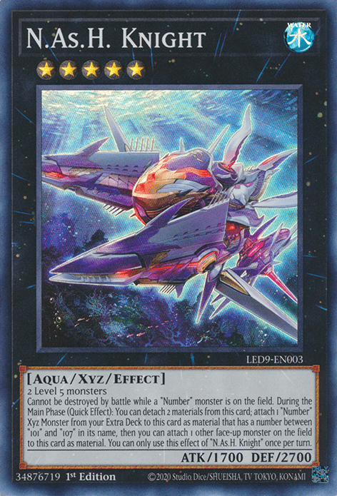 N.As.H. Knight [LED9-EN003] Super Rare - Josh's Cards