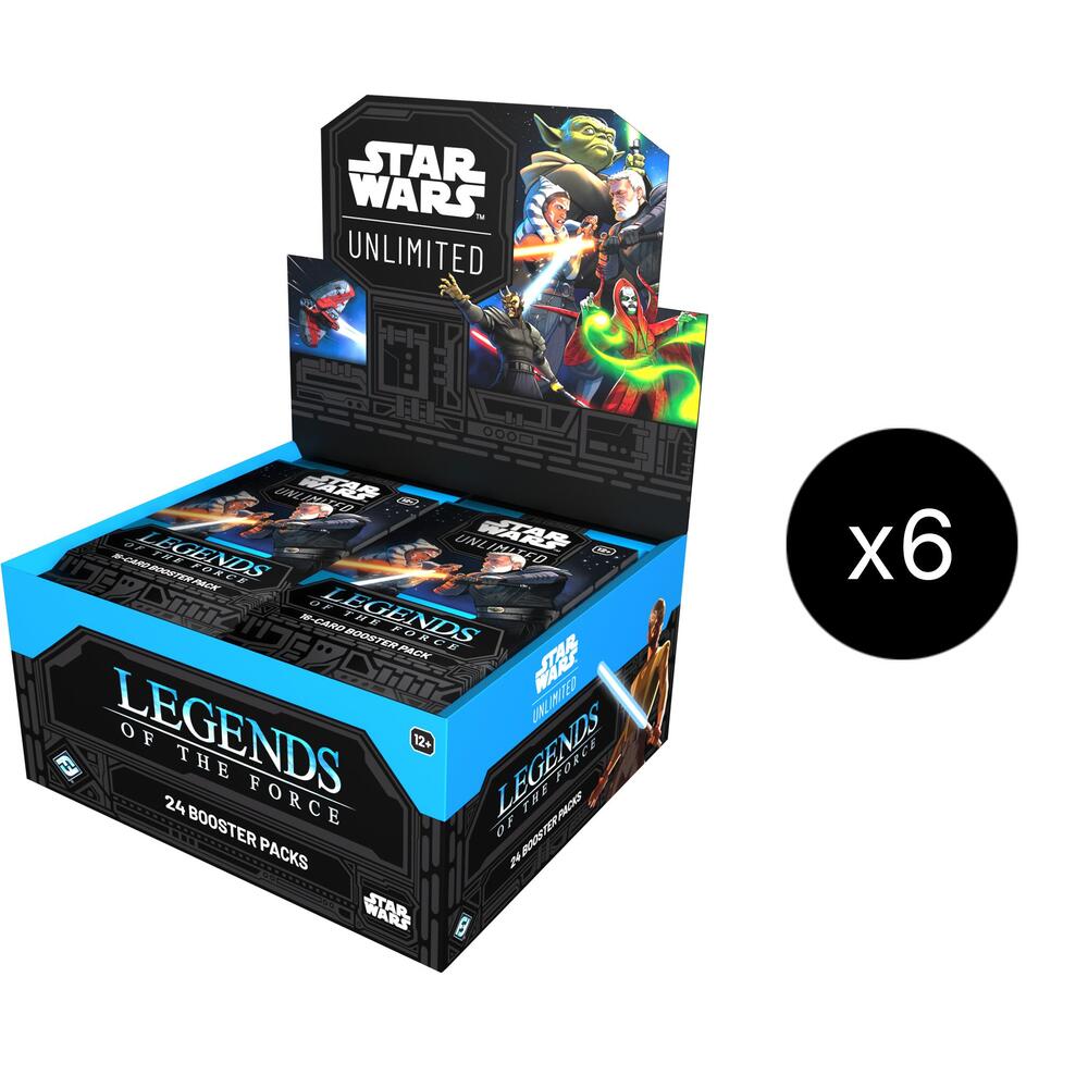 Star Wars: Unlimited - Legends of the Force Booster Box Case