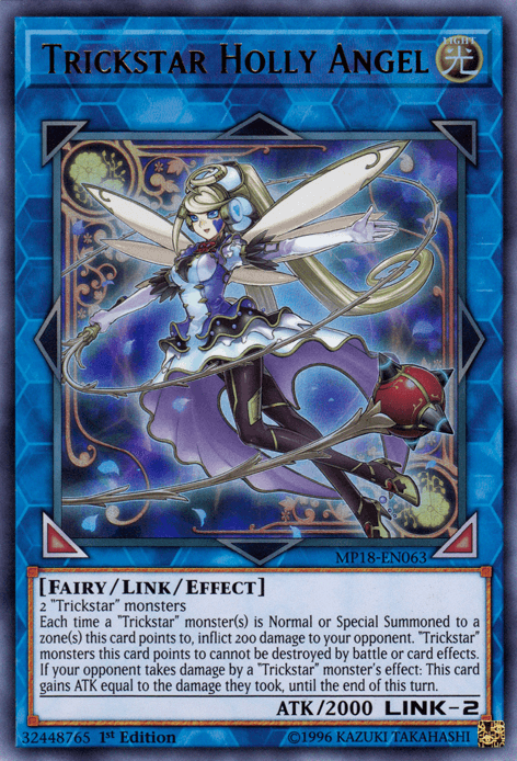 Trickstar Holly Angel [MP18-EN063] Ultra Rare - Josh's Cards