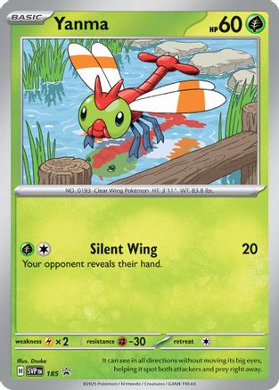 Yanma 185 - SV Scarlet & Violet Promo Cards Holofoil