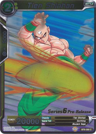 Tien Shinhan (BT6-090_PR) [Destroyer Kings Prerelease Promos] Parallel Foil