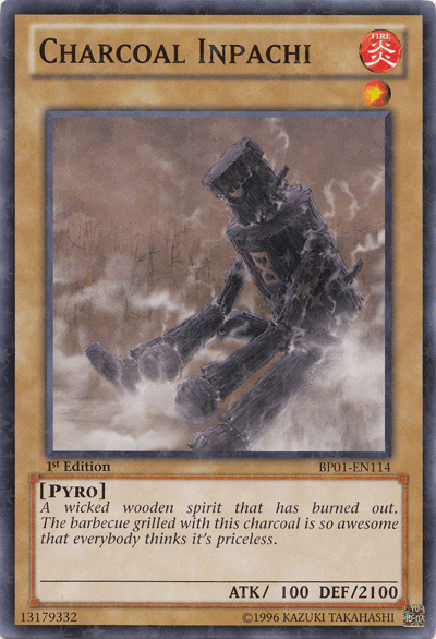 Charcoal Inpachi [BP01-EN114] Starfoil Rare - Josh's Cards