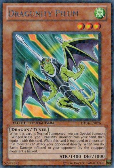 Dragunity Pilum [DT04-EN076] Rare - Josh's Cards