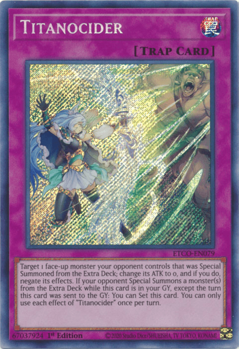 Titanocider [ETCO-EN079] Secret Rare - Josh's Cards
