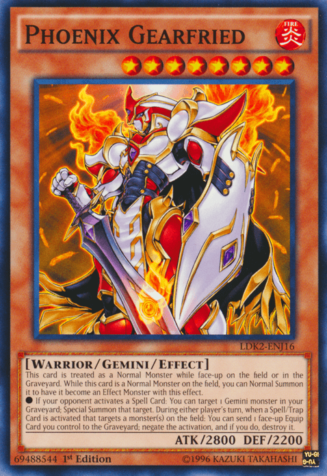 Phoenix Gearfried [LDK2-ENJ16] Common - Josh's Cards