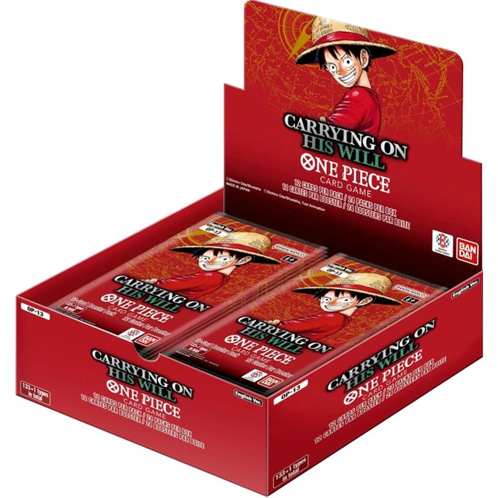 One Piece: Carrying On His Will OP-13 Booster Box