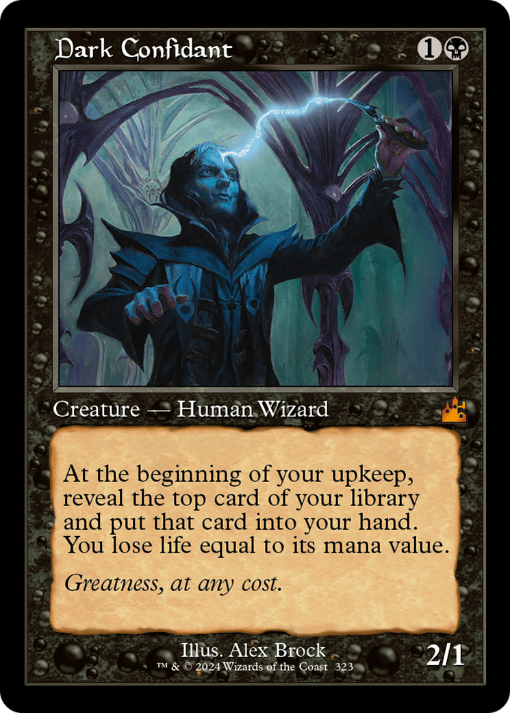 Dark Confidant (RVR-323) - Ravnica Remastered Foil