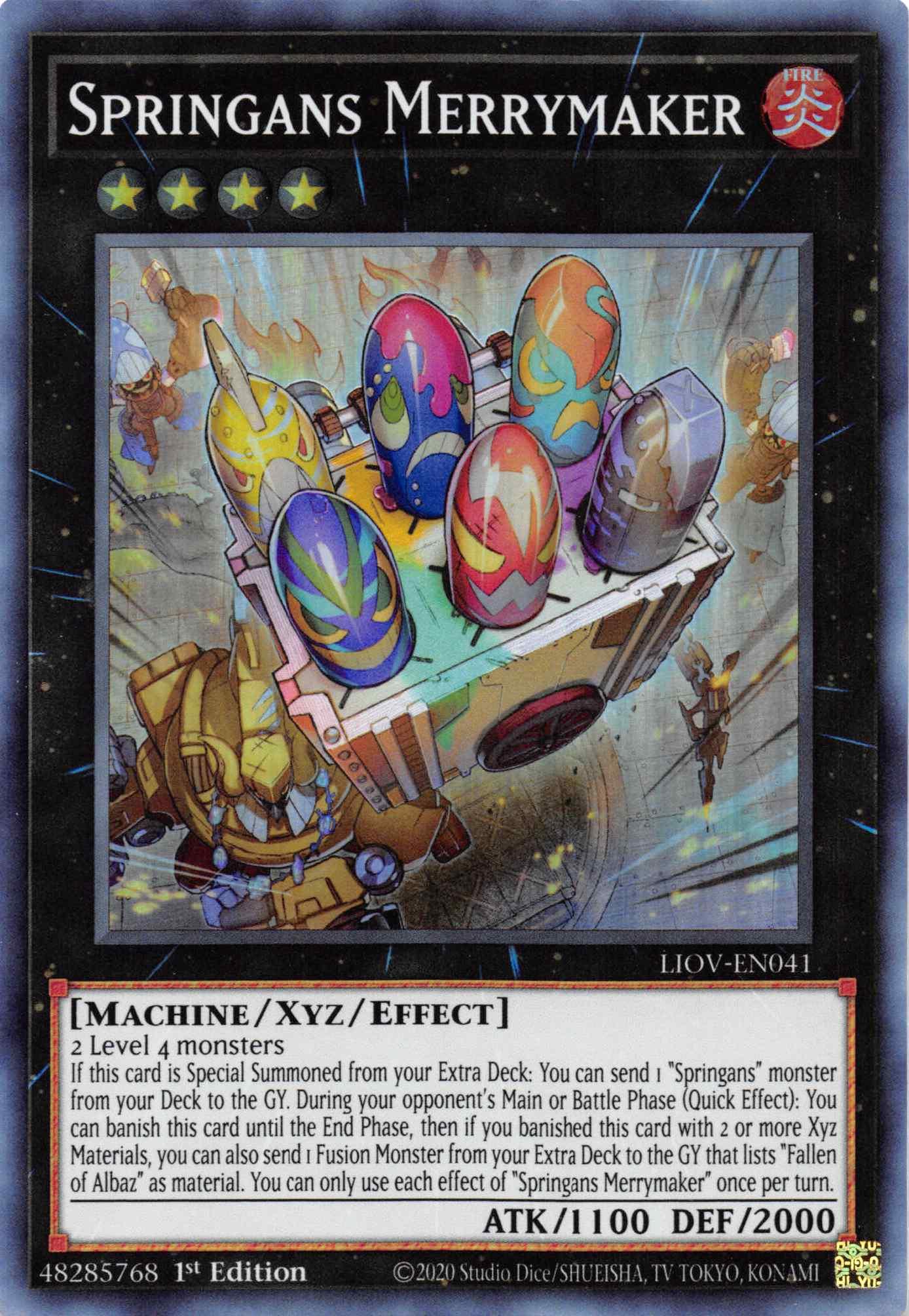 Springans Merrymaker [LIOV-EN041] Super Rare - Josh's Cards