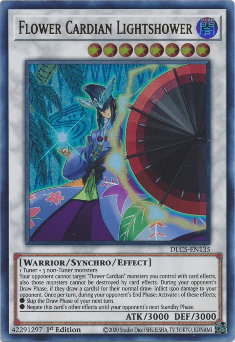 Flower Cardian Lightshower [DLCS-EN135] Ultra Rare - Josh's Cards