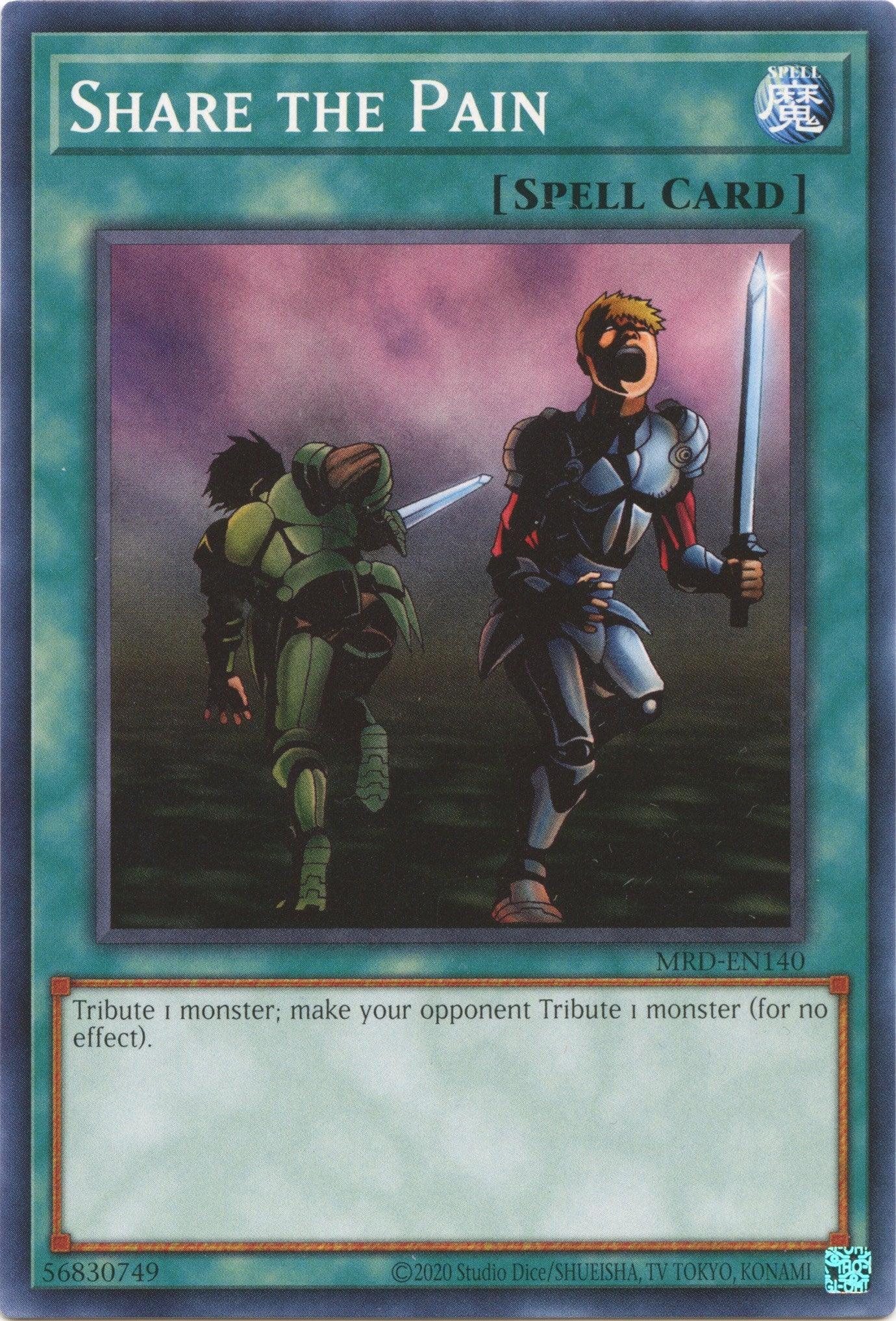 Share the Pain (25th Anniversary) [MRD-EN140] Common - Josh's Cards