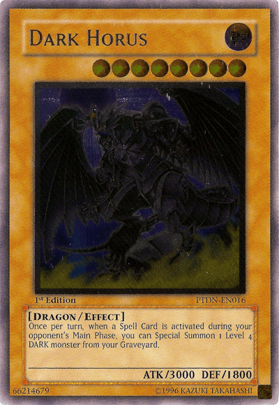 Dark Horus [PTDN-EN016] Ultimate Rare - Josh's Cards