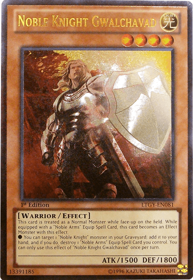 Noble Knight Gwalchavad [LTGY-EN081] Ultimate Rare - Josh's Cards