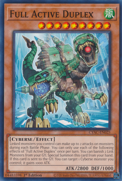 Full Active Duplex [CYAC-EN025] Common - Josh's Cards