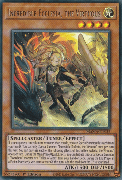 Incredible Ecclesia, the Virtuous [MAMA-EN059] Ultra Rare - Josh's Cards