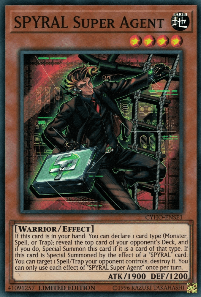 SPYRAL Super Agent [CYHO-ENSE1] Super Rare - Josh's Cards