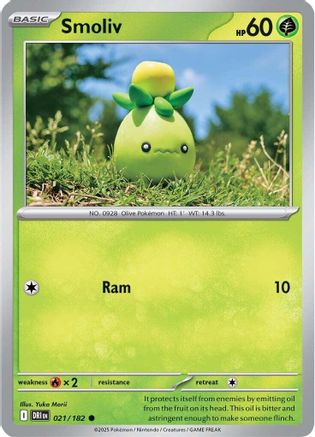 Smoliv 021 - SV10 Destined Rivals Reverse Holofoil