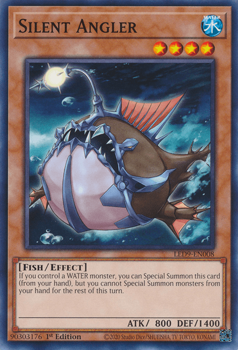 Silent Angler [LED9-EN008] Common - Josh's Cards
