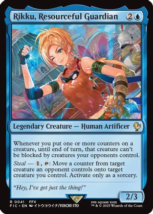 Rikku, Resourceful Guardian (FIC-041) - Commander: FINAL FANTASY