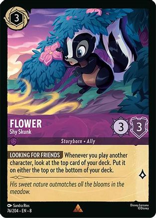 Flower - Shy Skunk (76/204) - Reign of Jafar