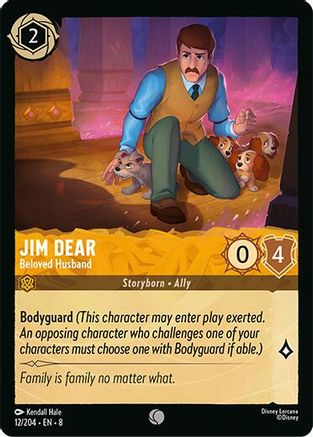 Jim Dear - Beloved Husband (12/204) - Reign of Jafar Cold Foil