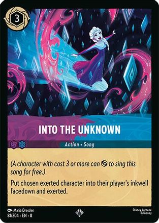 Into the Unknown (81/204) - Reign of Jafar Cold Foil