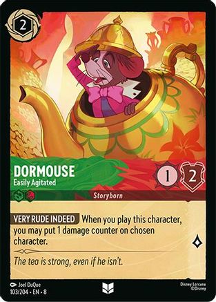 Dormouse - Easily Agitated (103/204) - Reign of Jafar Cold Foil