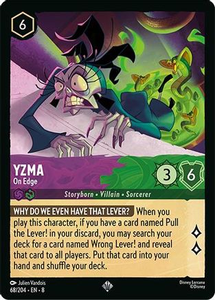 Yzma - On Edge (68/204) - Reign of Jafar