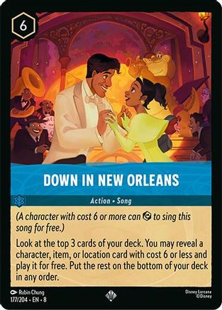 Down in New Orleans (177/204) - Reign of Jafar Cold Foil