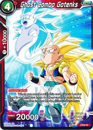 Ghost Combo Gotenks (EX03-02) [Ultimate Box] Parallel Foil