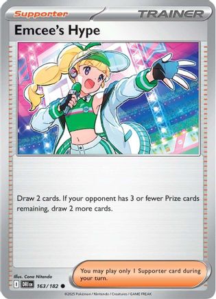 Emcee's Hype 163/182 - SV10 Destined Rivals