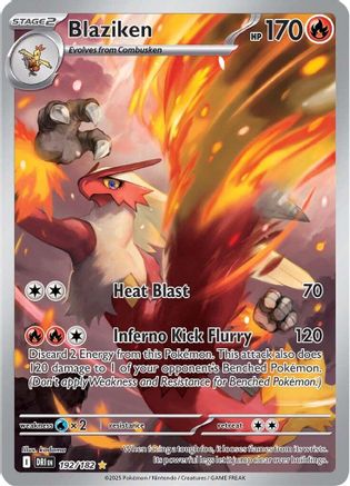 Blaziken 192/182 - SV10 Destined Rivals Holofoil