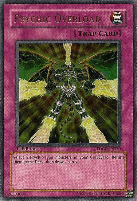Psychic Overload [TDGS-EN070] Ultimate Rare - Josh's Cards