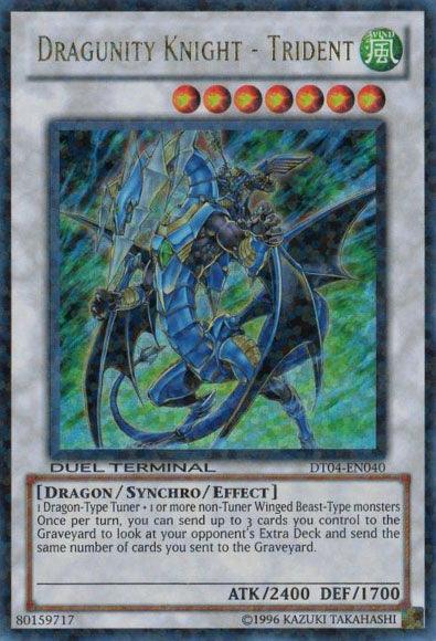 Dragunity Knight - Trident [DT04-EN040] Ultra Rare - Josh's Cards