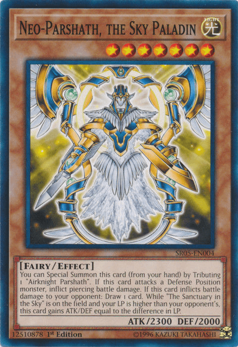 Neo-Parshath, the Sky Paladin [SR05-EN004] Common - Josh's Cards