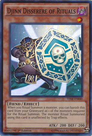 Djinn Disserere of Rituals [THSF-EN040] Super Rare - Josh's Cards