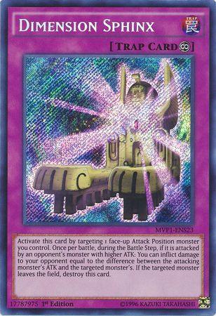 Dimension Sphinx [MVP1-ENS23] Secret Rare - Josh's Cards