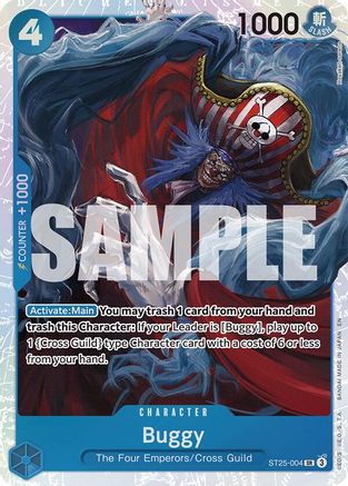 Buggy (ST25-004) - Starter Deck 25: BLUE Buggy Foil