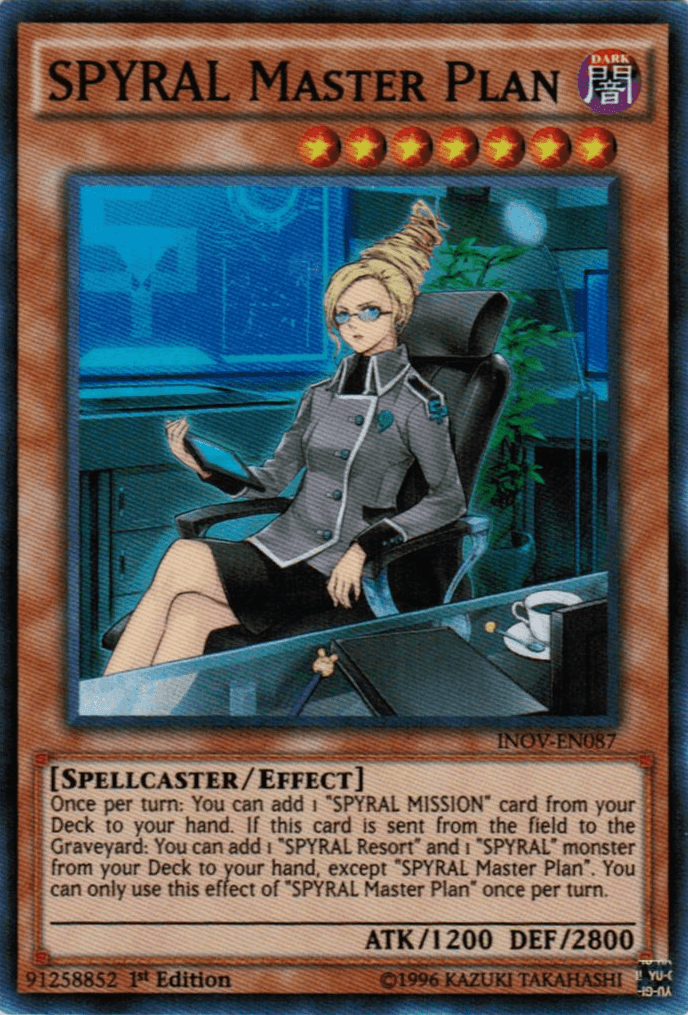 Spyral Master Plan [INOV-EN087] Super Rare - Josh's Cards