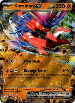 Koraidon ex 197 - SV Scarlet & Violet Promo Cards Holofoil