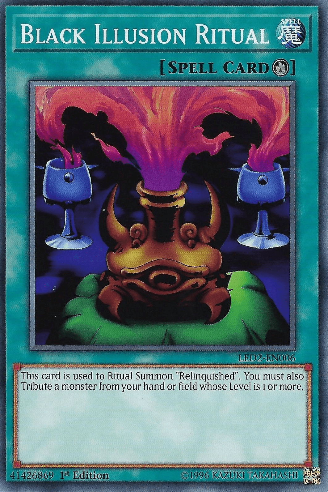 Black Illusion Ritual [LED2-EN006] Common - Josh's Cards