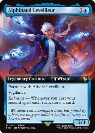 Alphinaud Leveilleur (Extended Art) (FIC-140) - Commander: FINAL FANTASY
