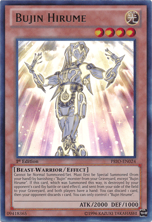 Bujin Hirume [PRIO-EN024] Ultra Rare - Josh's Cards