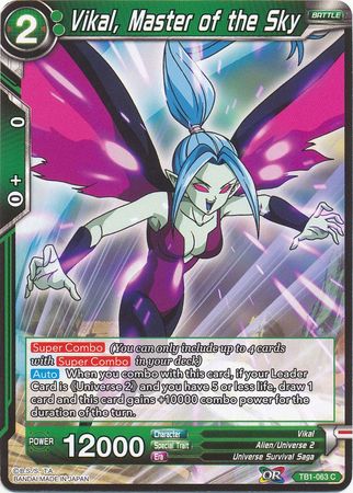 Vikal, Master of the Sky (TB1-063) [The Tournament of Power] Parallel Foil