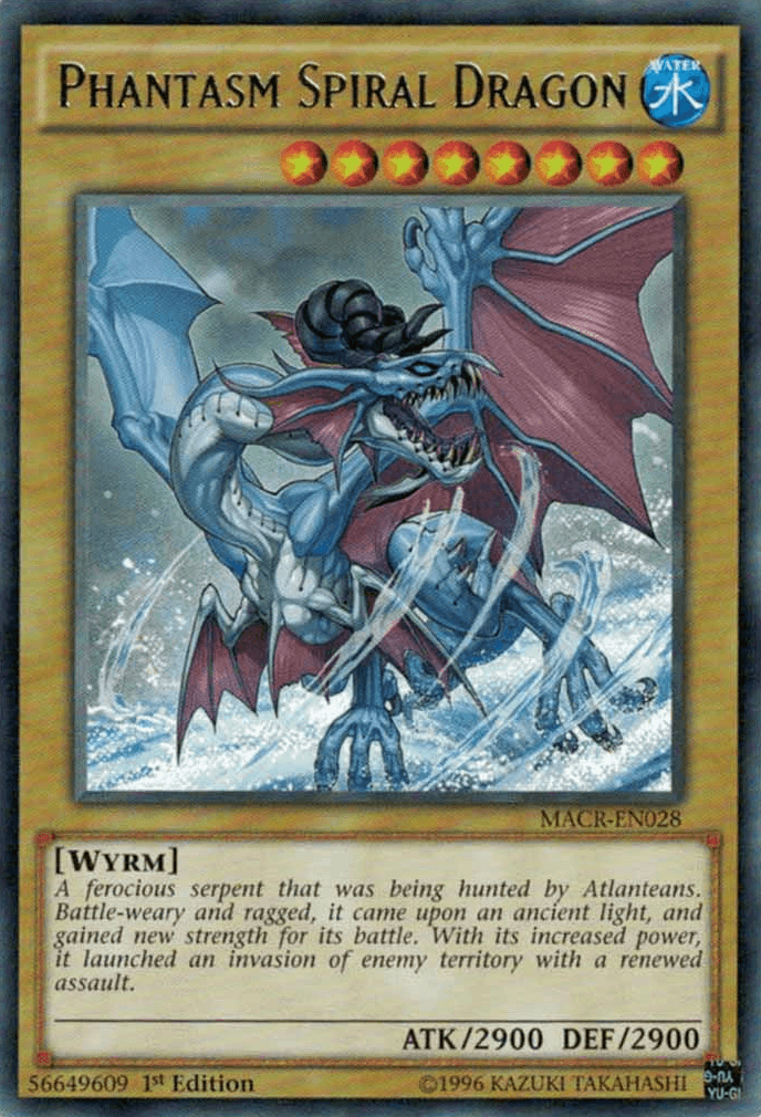 Phantasm Spiral Dragon [MACR-EN028] Rare - Josh's Cards