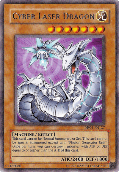 Cyber Laser Dragon [DR04-EN127] Rare - Josh's Cards