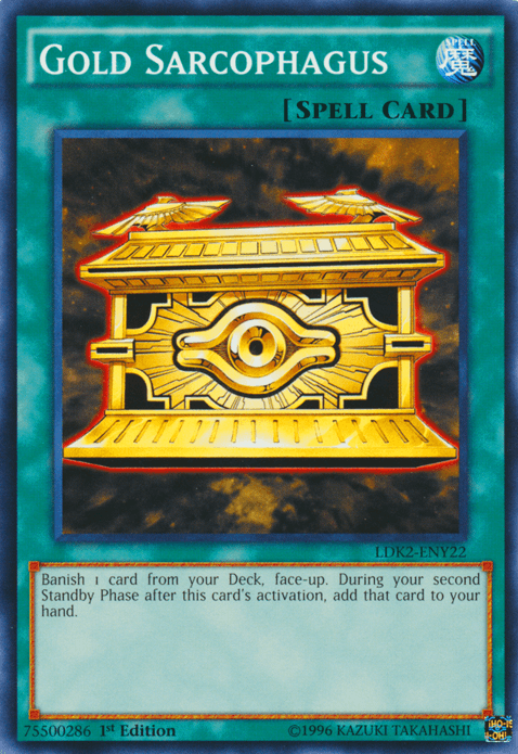 Gold Sarcophagus [LDK2-ENY22] Common - Josh's Cards